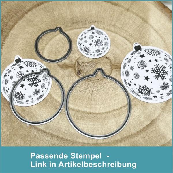 Christbaumkugeln - Stanzschablone
